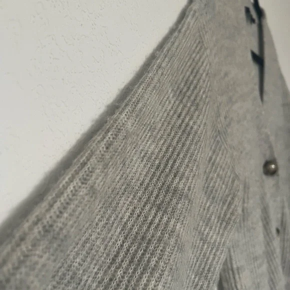 Quince baby alpaca wool cropped cardigan - Picture 8 of 12